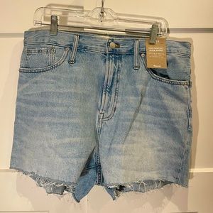 BRAND NEW Madewell jean shorts